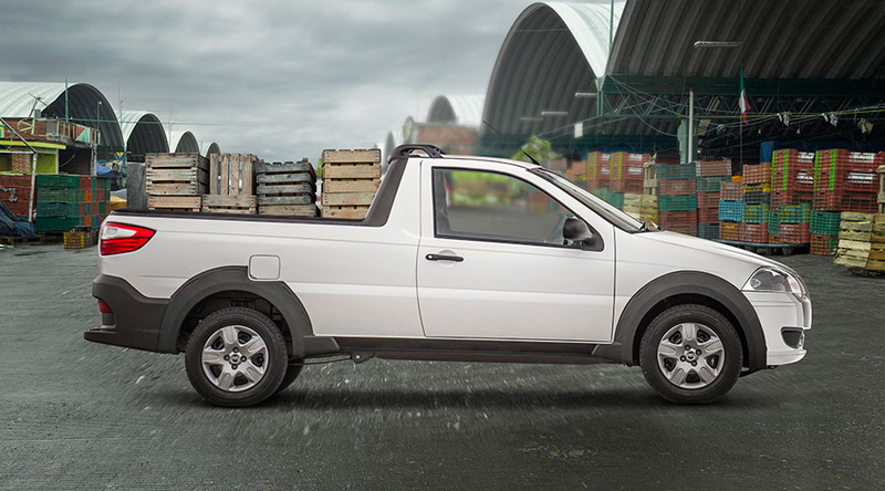 Illustration for article titled The Tiny Ram 700 Pickup Truck Can Carry More Than Half A Ton